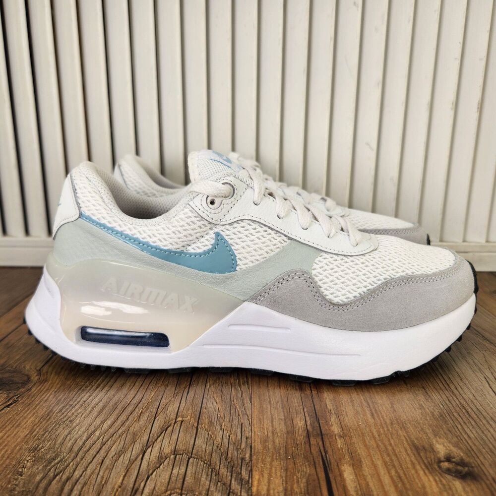 Nike Air Max SYSTM Running Shoes Women's 7.5 Summit White Ocean Bliss DM9538-105